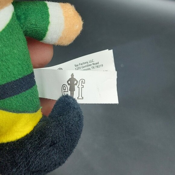 Buddy the Elf Movie Plush Stuff Animal Doll Toy Factory 7.5” Toy Green Movie - Picture 5 of 5